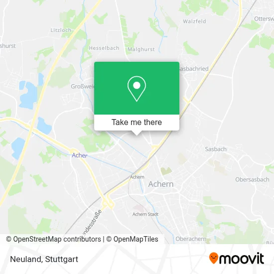 Neuland map
