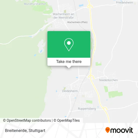 Breitenerde map