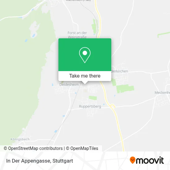 In Der Appengasse map