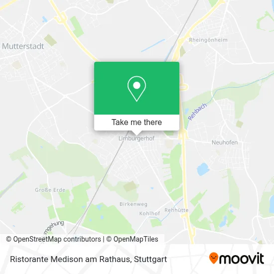 Ristorante Medison am Rathaus map