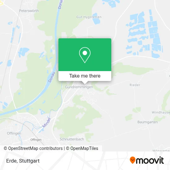 Erde map