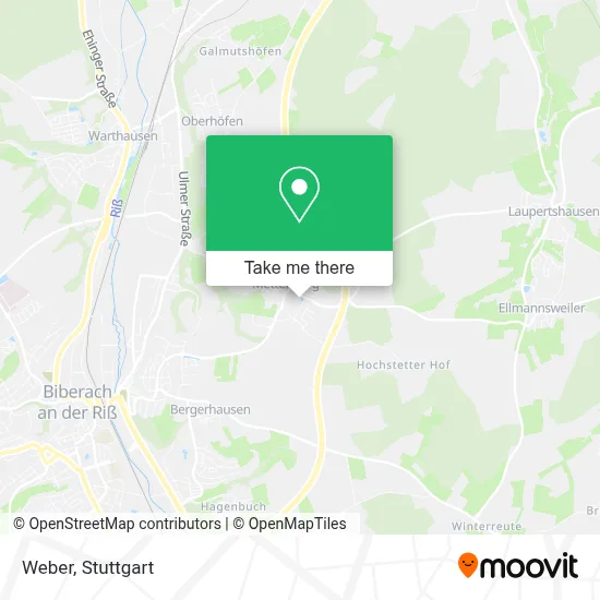 Weber map