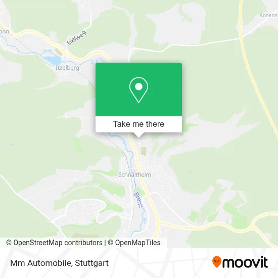 Mm Automobile map
