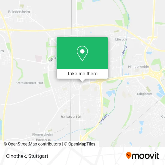 Cinothek map