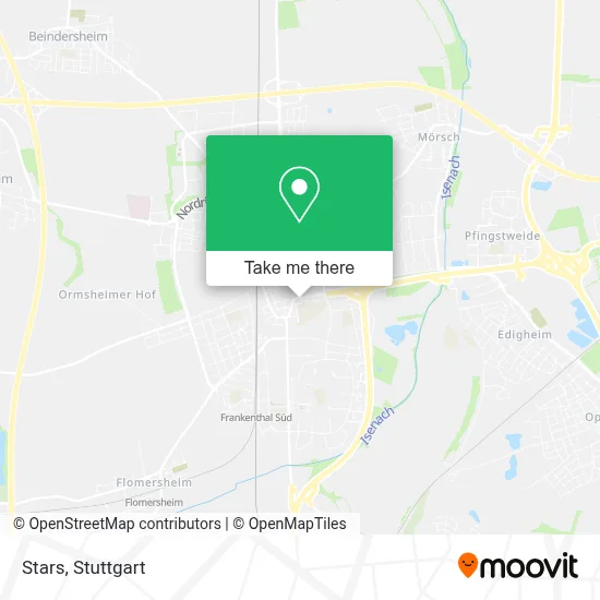 Stars map