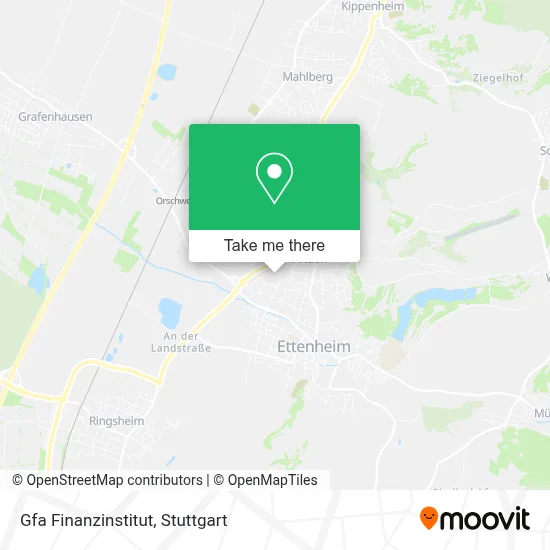 Gfa Finanzinstitut map