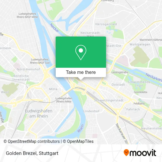 Golden Brezel map