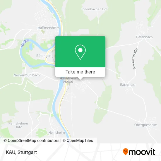 K&U map