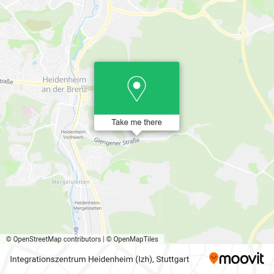 Integrationszentrum Heidenheim (Izh) map
