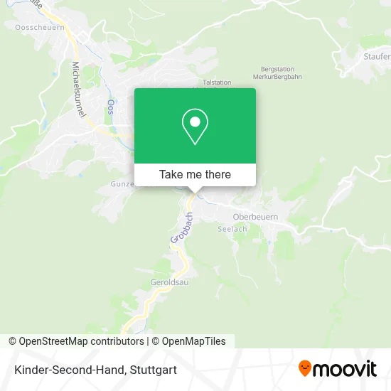 Kinder-Second-Hand map
