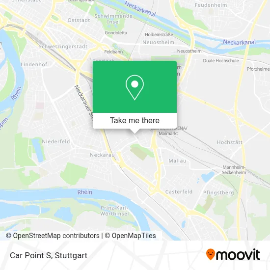Car Point S map