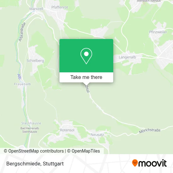 Bergschmiede map