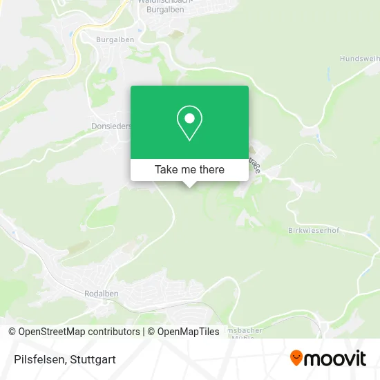 Pilsfelsen map