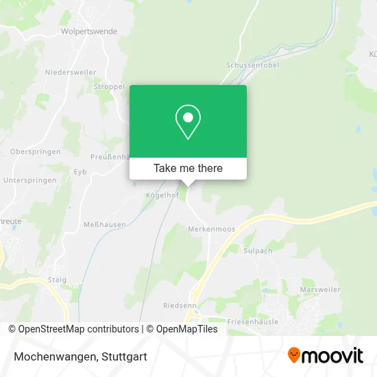 Mochenwangen map