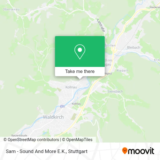 Sam - Sound And More E.K. map