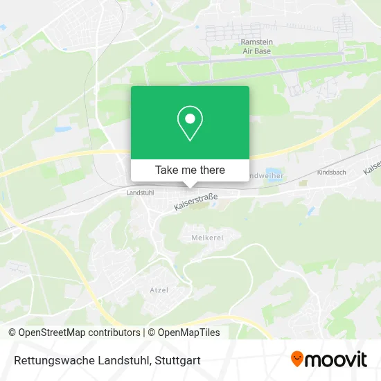 Rettungswache Landstuhl map