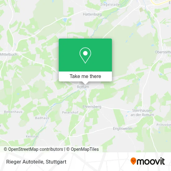 Rieger Autoteile map