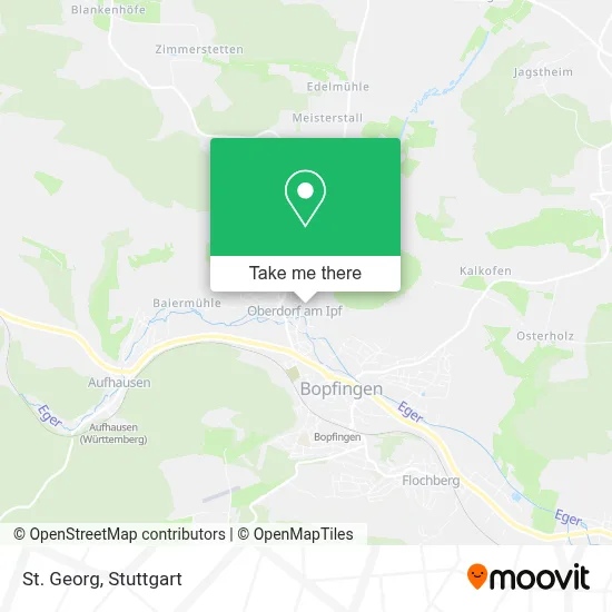 St. Georg map