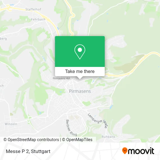 Messe P 2 map