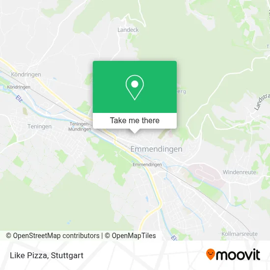 Like Pizza map