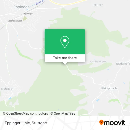 Eppinger Linie map