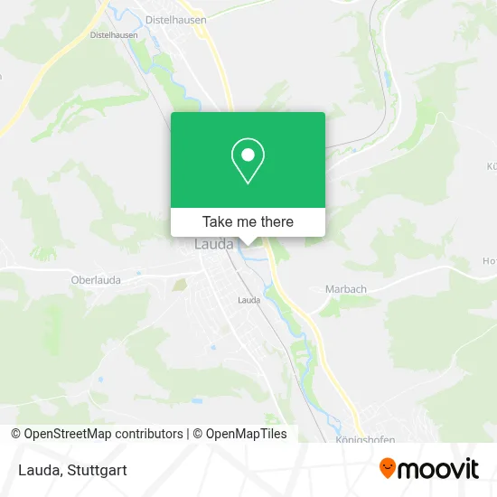Lauda map