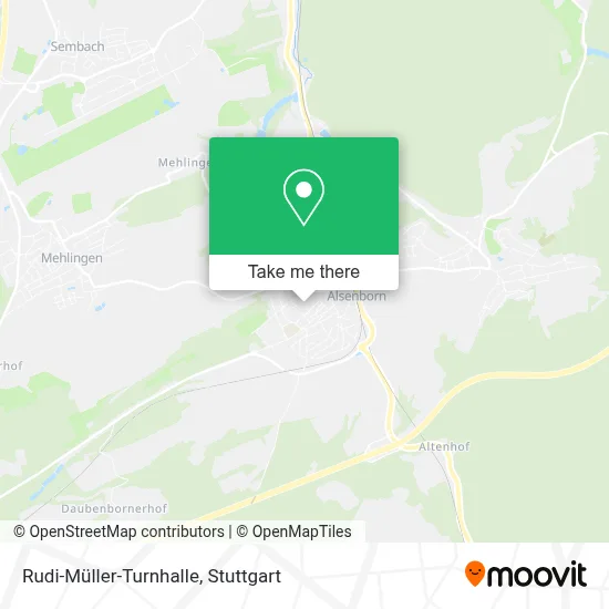 Rudi-Müller-Turnhalle map
