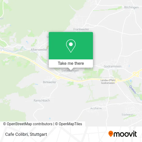 Cafe Colibri map