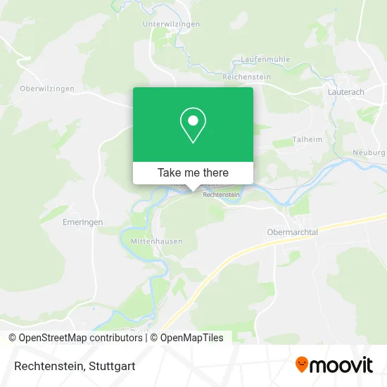Rechtenstein map