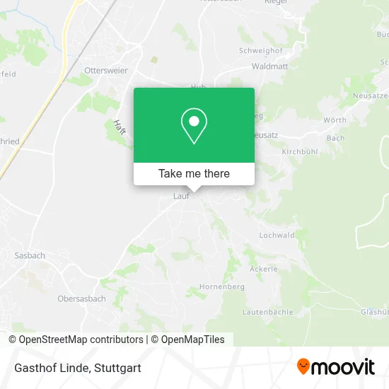 Gasthof Linde map