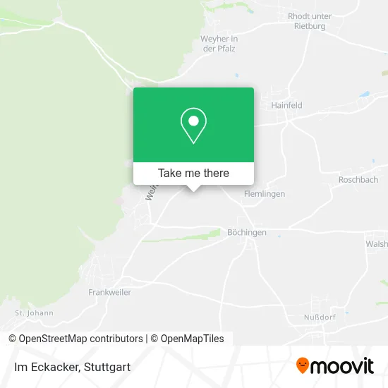 Im Eckacker map