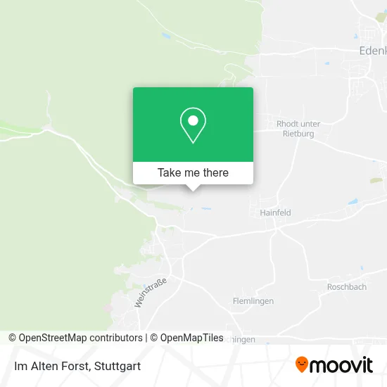 Im Alten Forst map