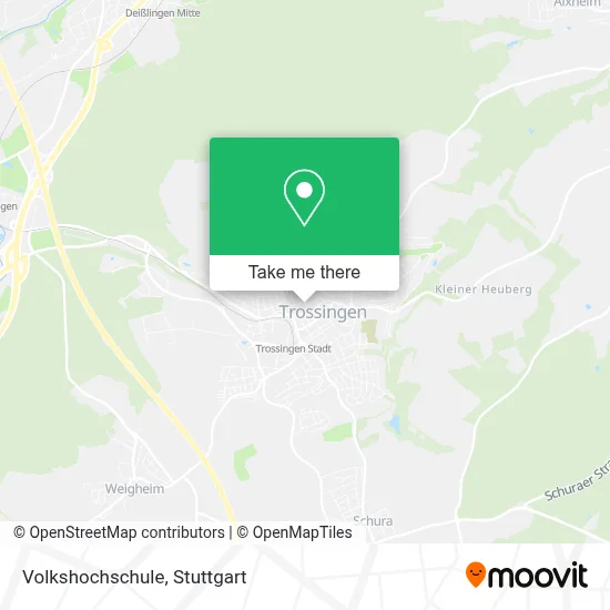 Volkshochschule map