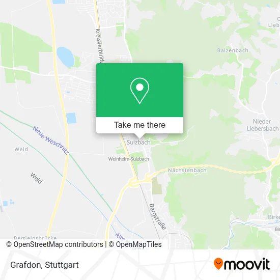 Grafdon map
