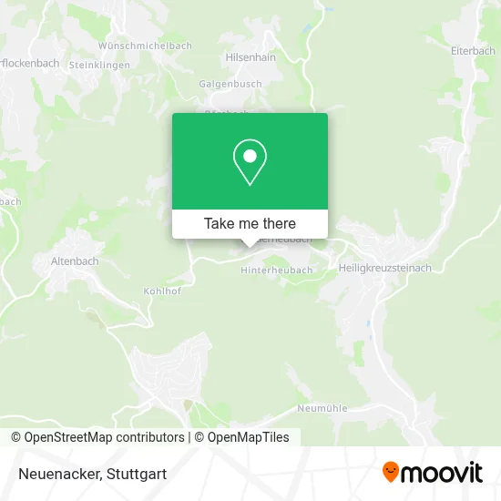 Neuenacker map