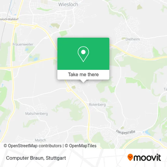 Computer Braun map