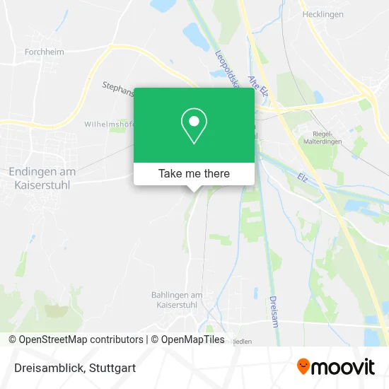 Dreisamblick map