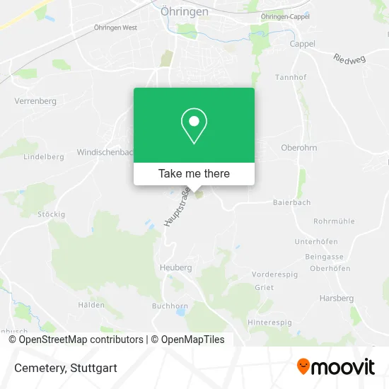 Friedhof map