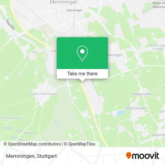 Memmingen map