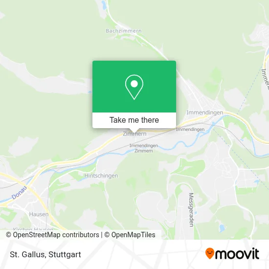 St. Gallus map