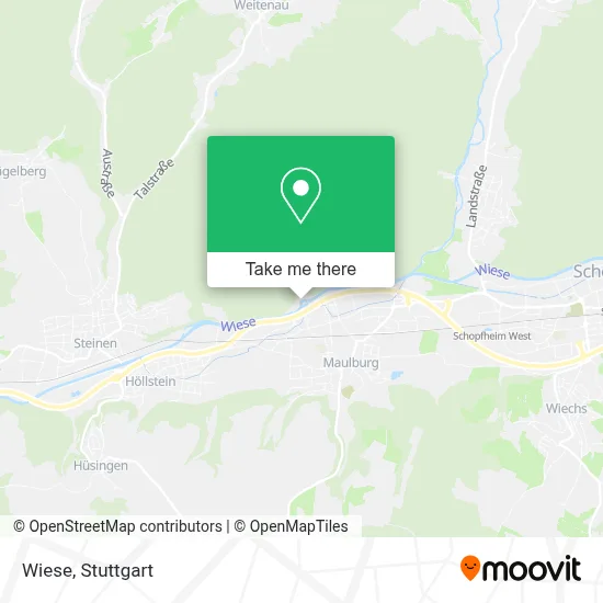 Wiese map