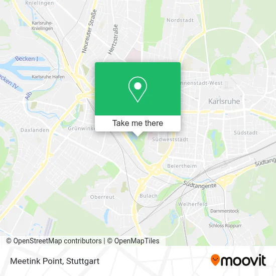 Meetink Point map