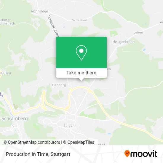 Production In Time map