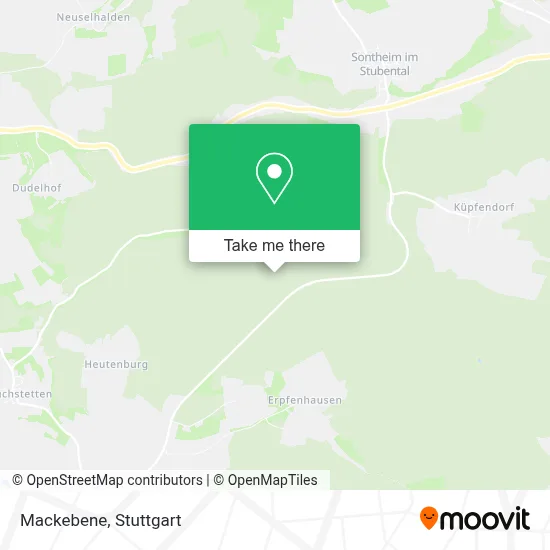 Mackebene map
