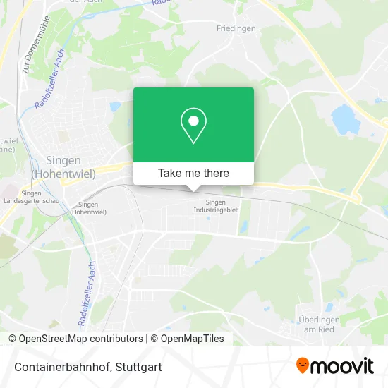 Containerbahnhof map