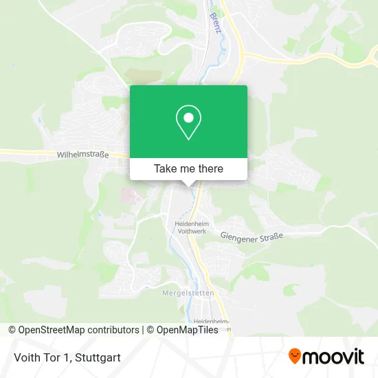 Voith Tor 1 map