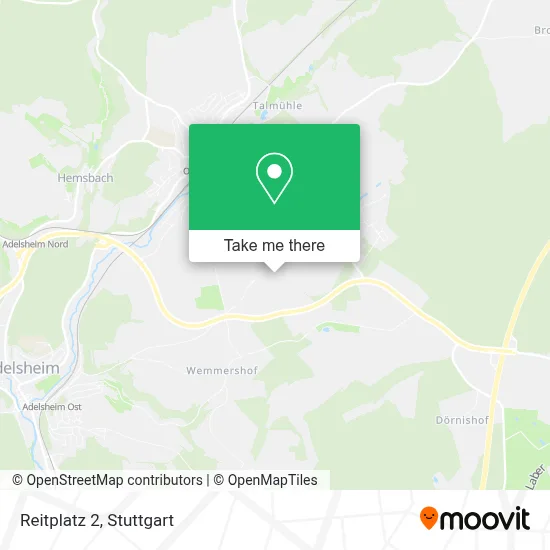 Reitplatz 2 map