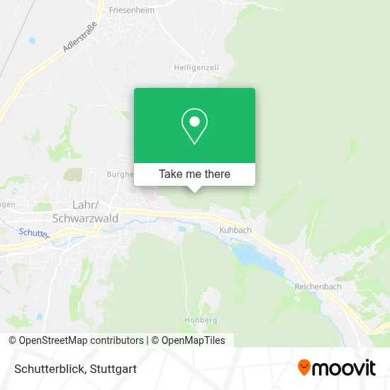 Schutterblick map
