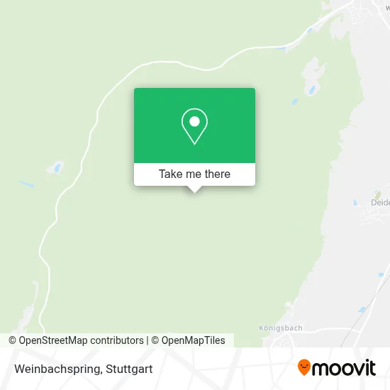 Weinbachspring map