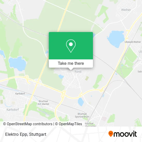 Elektro Epp map